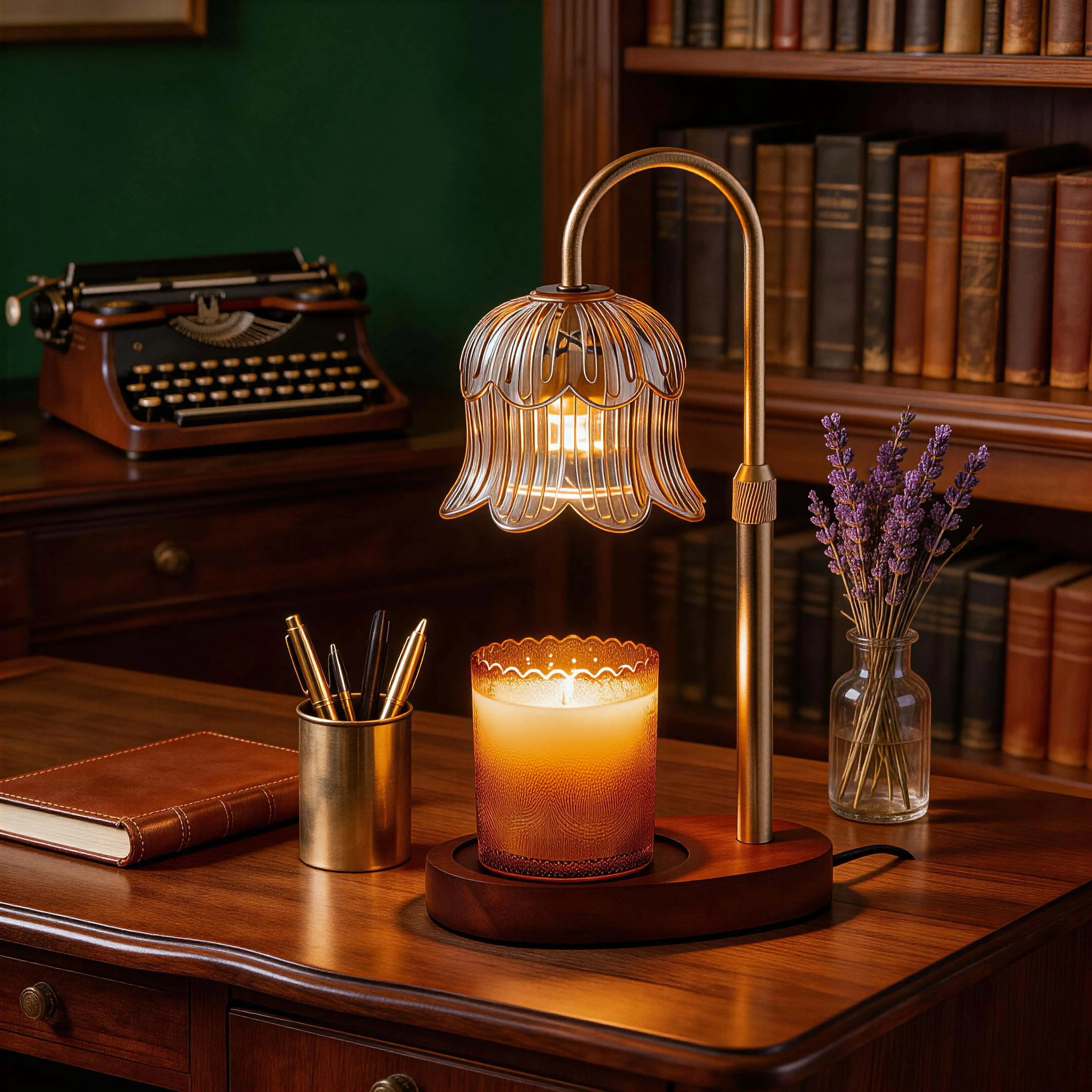 Modern Metal Candle Warmer Lamp